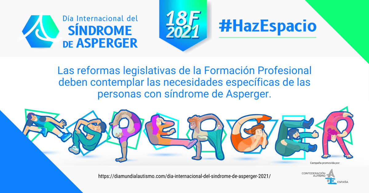 Lee más sobre el artículo  #HazEspacio# al Síndrome de Asperger